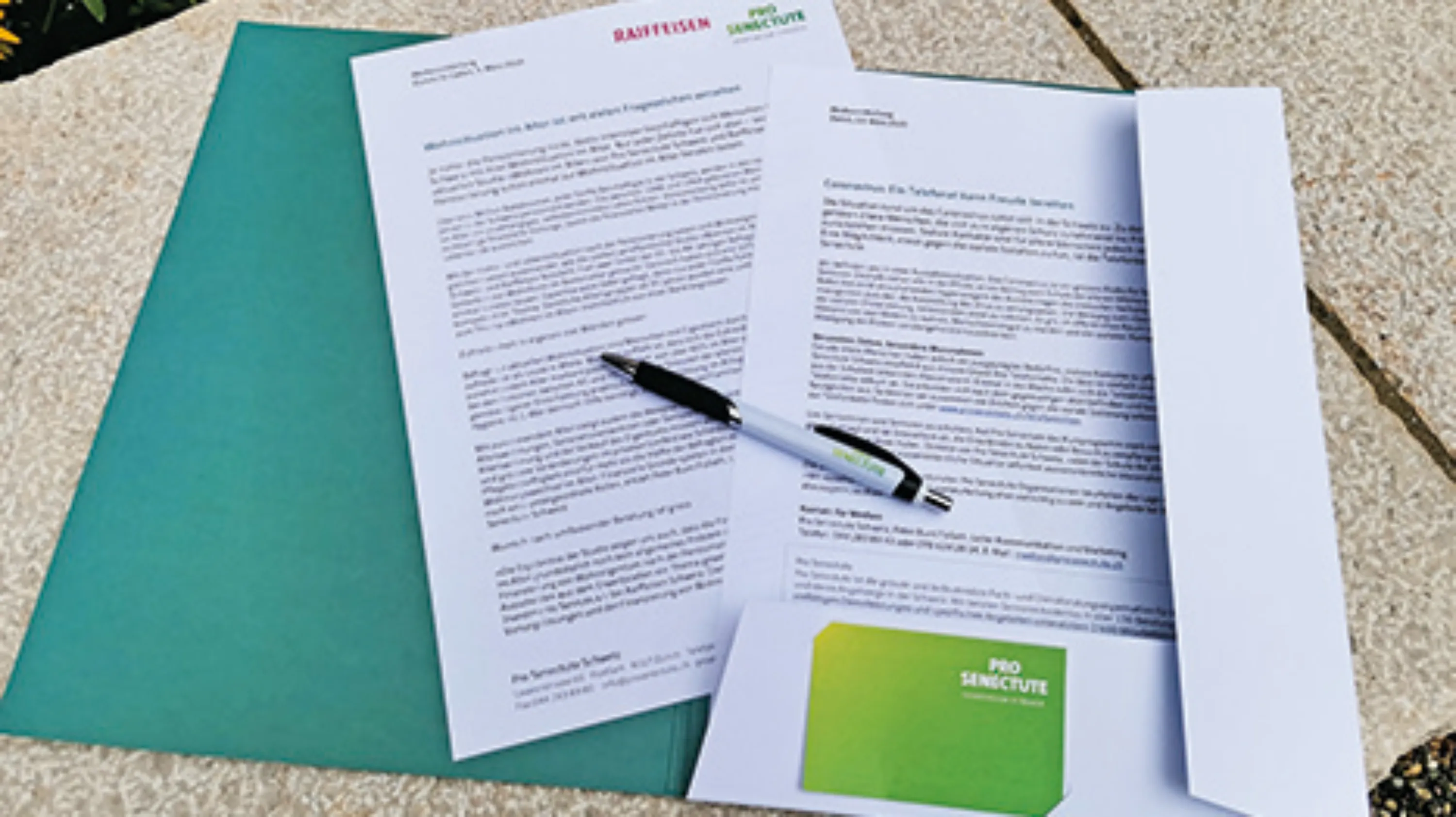 Communiqués de presse de Pro Senectute Suisse